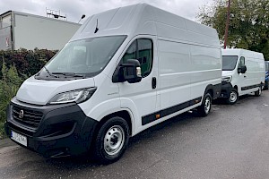 fiat ducato maxi l4h3 blaszak furgon  zabudowa bmb lublin sypialka lozko w blaszaku