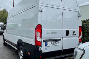 fiat ducato maxi l4h3 blaszak furgon  zabudowa bmb lublin sypialka lozko w blaszaku